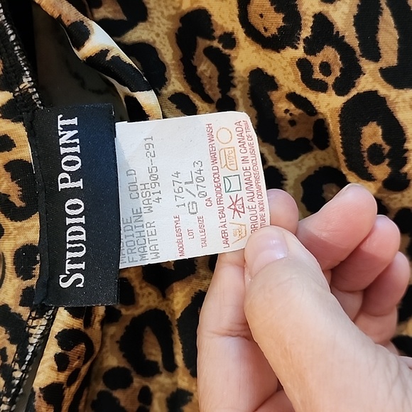 Leopard tights - Picture 3 of 3